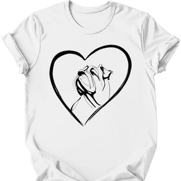 Mastiff Heart Dog T Shirt Gift For Dog Lover