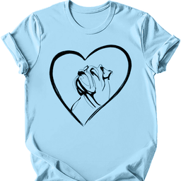 Mastiff Heart Dog T Shirt Gift For Dog Lover