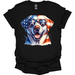 Labrador Patriot Series T Shirt Gift For Dog Lover