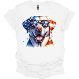 Labrador Patriot Series T Shirt Gift For Dog Lover