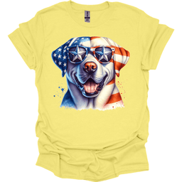 Labrador Patriot Series T Shirt Gift For Dog Lover