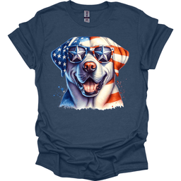 Labrador Patriot Series T Shirt Gift For Dog Lover