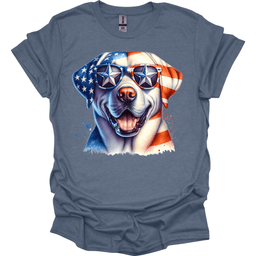 Labrador Patriot Series T Shirt Gift For Dog Lover