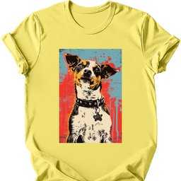 Jack Russell Punk Dog T Shirt Gift For Dog Lover