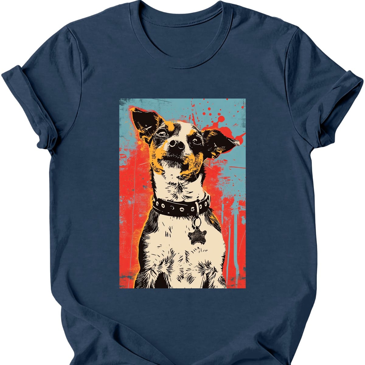 Jack Russell Punk Dog T Shirt Gift For Dog Lover