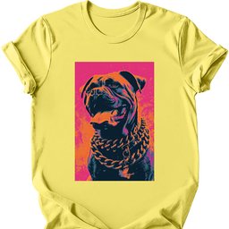 Mastiff Punk Dog T Shirt Gift For Dog Lover