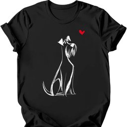 Giant Schnauzer Sketch Dog T Shirt Gift For Dog Lover