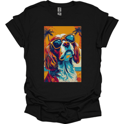 English Springer Spaniel Summer Dog T Shirt Gift For Dog Lover
