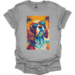 English Springer Spaniel Summer Dog T Shirt Gift For Dog Lover