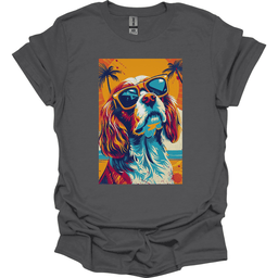English Springer Spaniel Summer Dog T Shirt Gift For Dog Lover