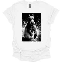 Kerry Blue Terrier Puddle Dog T Shirt Gift For Dog Lover