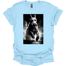 Kerry Blue Terrier Puddle Dog T Shirt Gift For Dog Lover