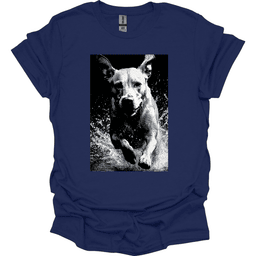 Labrador Puddle Dog T Shirt Gift For Dog Lover