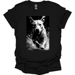Labrador Puddle Dog T Shirt Gift For Dog Lover