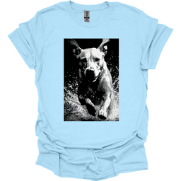 Labrador Puddle Dog T Shirt Gift For Dog Lover