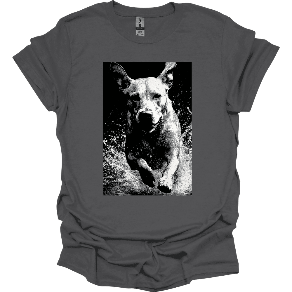 Labrador Puddle Dog T Shirt Gift For Dog Lover