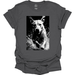 Labrador Puddle Dog T Shirt Gift For Dog Lover