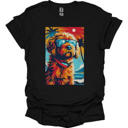 Labradoodle Summer Dog T Shirt Gift For Dog Lover