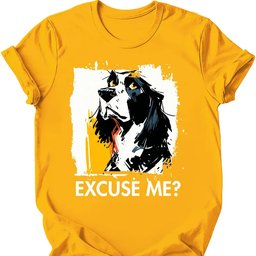 English Springer Spaniel Excuse Me Dog T Shirt Gift For Dog Lover