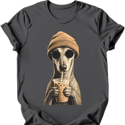Greyhound Hipster Dog T Shirt Gift For Dog Lover