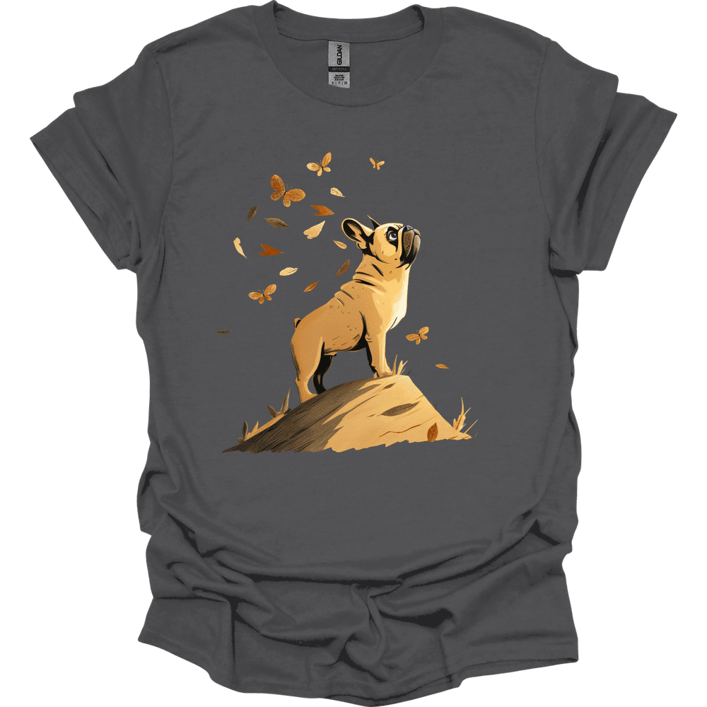 French Bulldog Fall Dog T Shirt Gift For Dog Lover