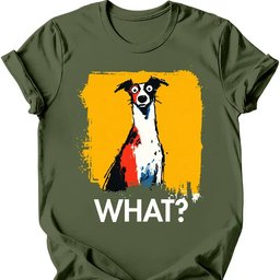 Greyhound What Dog T Shirt Gift For Dog Lover