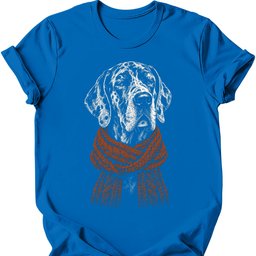 Great Dane Winter Dog T Shirt Gift For Dog Lover