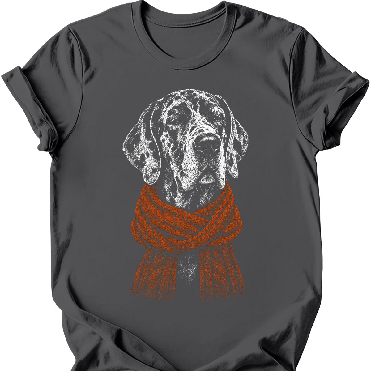 Great Dane Winter Dog T Shirt Gift For Dog Lover
