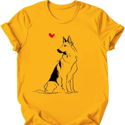 Dutch Shepherd Sketch Dog T Shirt Gift For Dog Lover