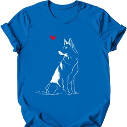 Dutch Shepherd Sketch Dog T Shirt Gift For Dog Lover