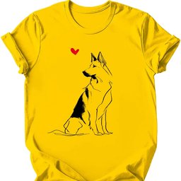 Dutch Shepherd Sketch Dog T Shirt Gift For Dog Lover