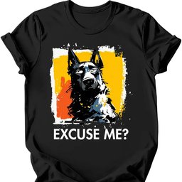 Dutch Shepherd Excuse Me Dog T Shirt Gift For Dog Lover