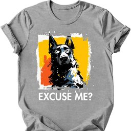 Dutch Shepherd Excuse Me Dog T Shirt Gift For Dog Lover
