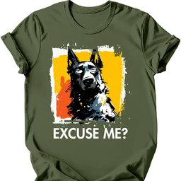 Dutch Shepherd Excuse Me Dog T Shirt Gift For Dog Lover