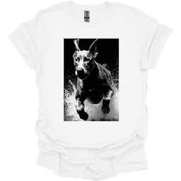 Great Dane Puddle Dog T Shirt Gift For Dog Lover