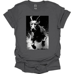 Great Dane Puddle Dog T Shirt Gift For Dog Lover