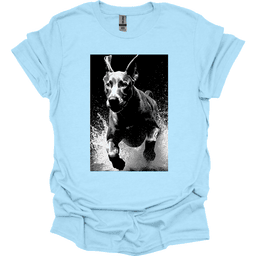 Great Dane Puddle Dog T Shirt Gift For Dog Lover