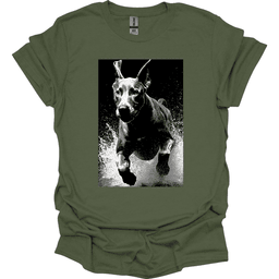 Great Dane Puddle Dog T Shirt Gift For Dog Lover