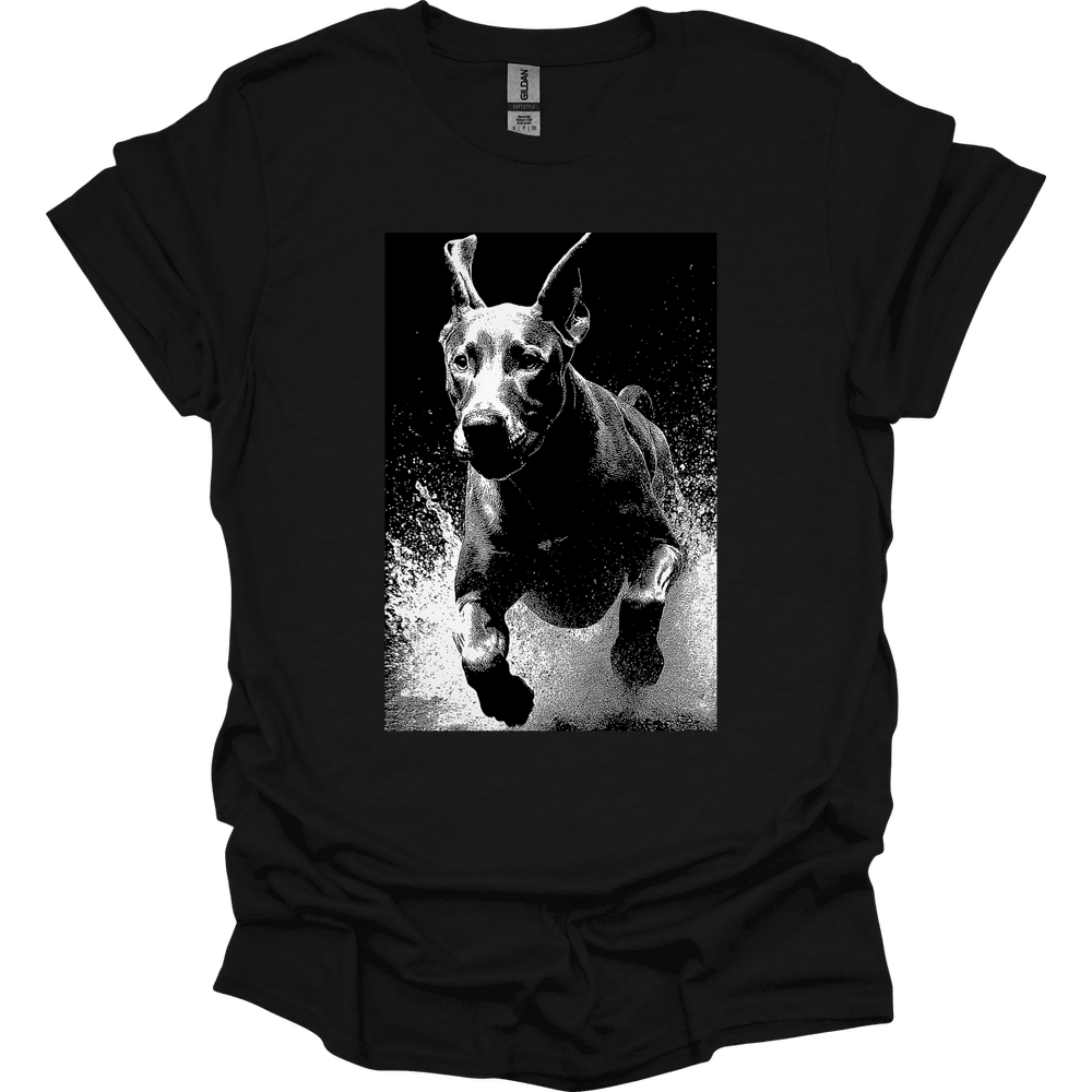 Great Dane Puddle Dog T Shirt Gift For Dog Lover
