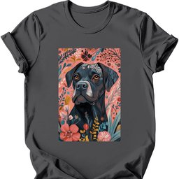 Mastiff Boho Dog T Shirt Gift For Dog Lover