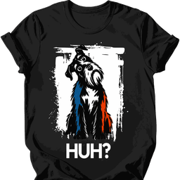 Giant Schnauzer Huh Dog T Shirt Gift For Dog Lover