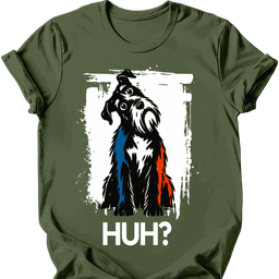 Giant Schnauzer Huh Dog T Shirt Gift For Dog Lover