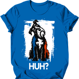 Giant Schnauzer Huh Dog T Shirt Gift For Dog Lover