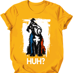 Giant Schnauzer Huh Dog T Shirt Gift For Dog Lover