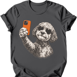 Lagotto Romagnolo Selfie Dog T Shirt Gift For Dog Lover