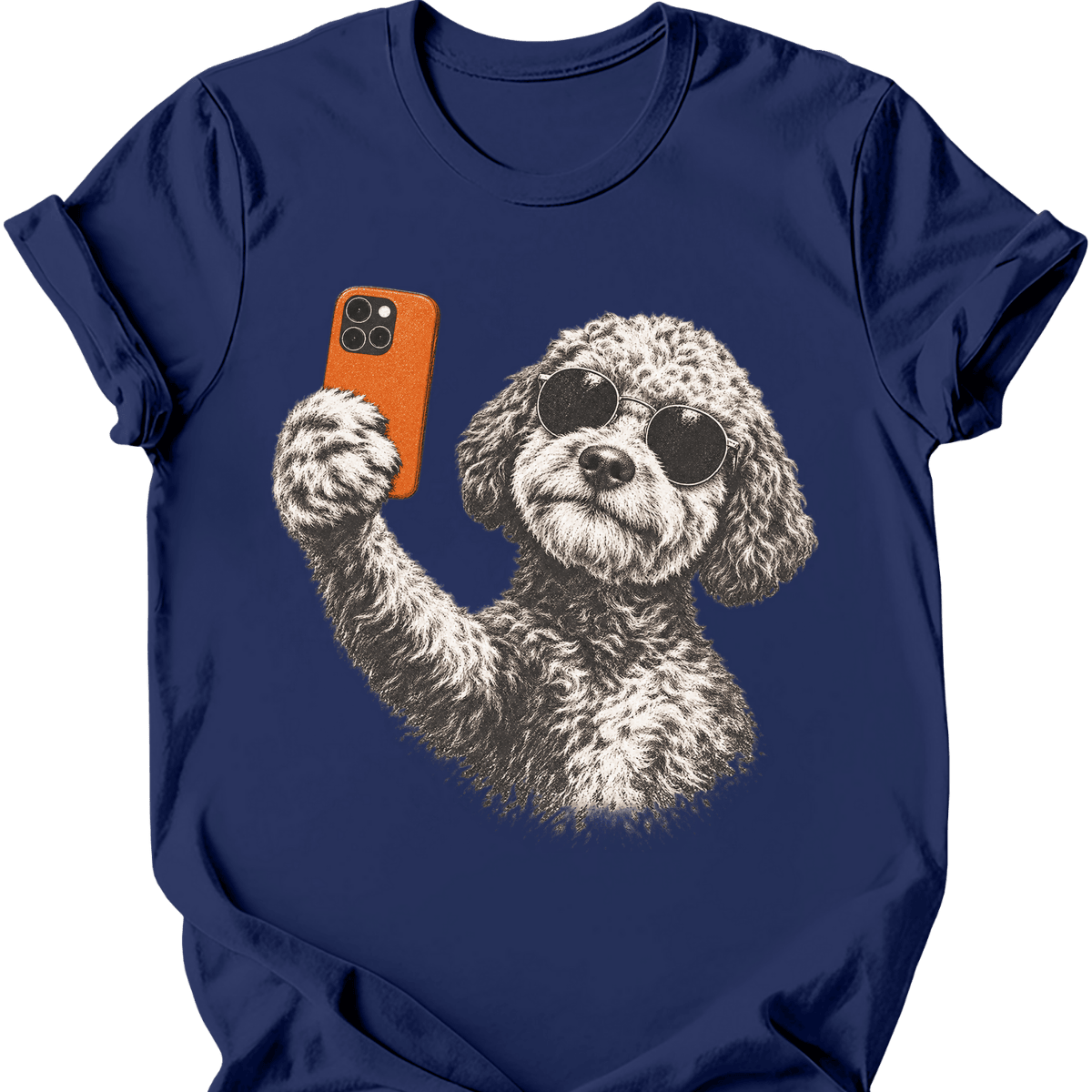 Lagotto Romagnolo Selfie Dog T Shirt Gift For Dog Lover