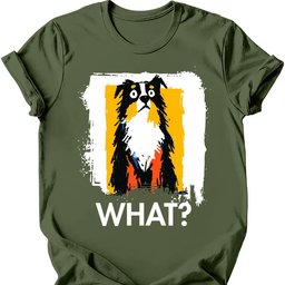 Miniature American Shepherd What Dog T Shirt Gift For Dog Lover