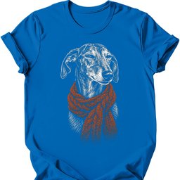 Galgo Winter Dog T Shirt Gift For Dog Lover