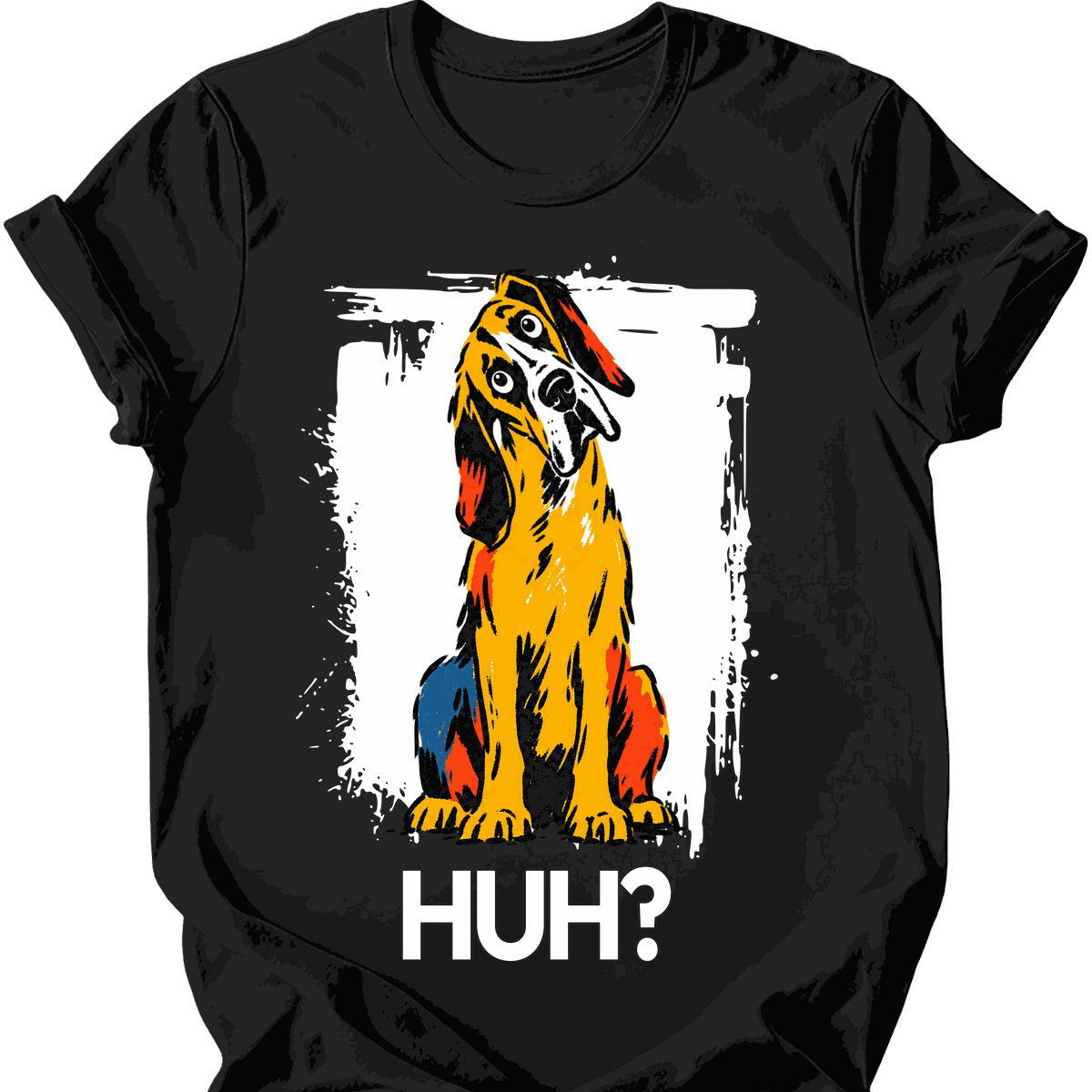 Great Dane Huh Dog T Shirt Gift For Dog Lover