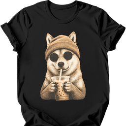 Finnish Spitz Hipster Dog T Shirt Gift For Dog Lover